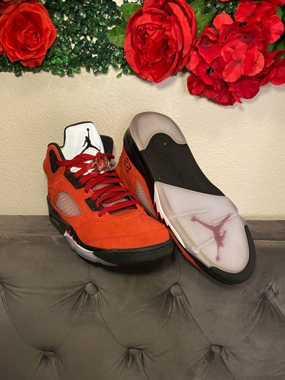 Nike Air Jordan 5 Retro "Raging Bull" sneakers